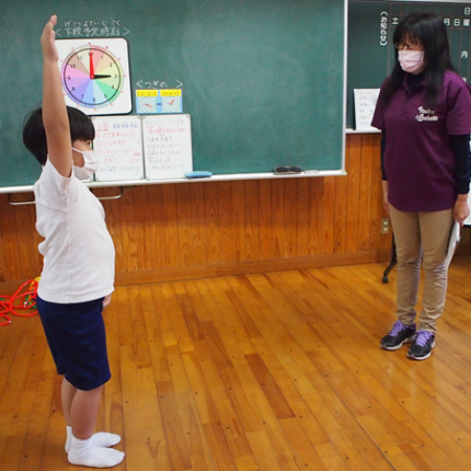 伊津部小学校のしおかぜ学級にお邪魔してきました